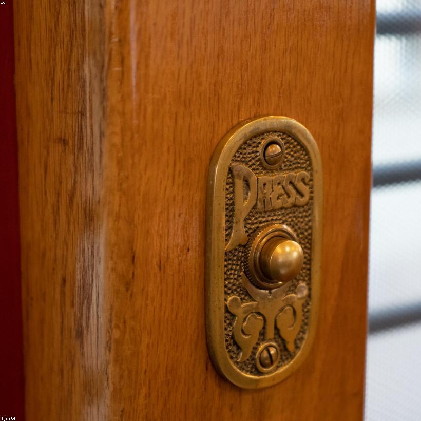 Antique Brass Doors