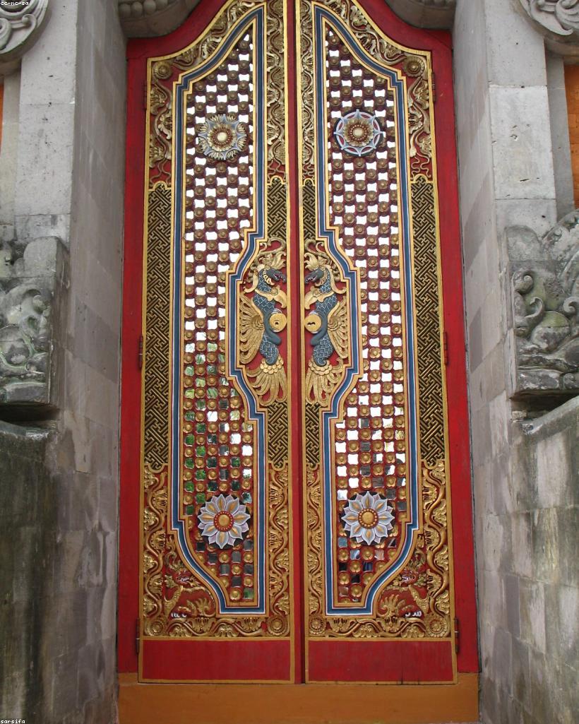 Ganesha Sanctum Door
